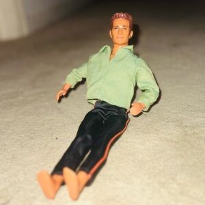 LUKE PERRY DYLAN MATTEL 1988 CELEBRITY 12" DOLL - BEVERLY HILLS 90210-Loose